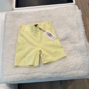 SOLD P.E Nation Backcheck Bike Shorts- Wax Yellow